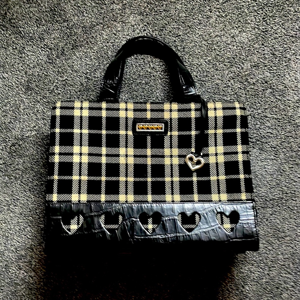 Brighton Black and White handbag
